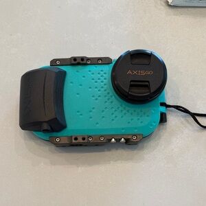 Aquatech AxisGo Aqua Blue Waterproof Phone Case
